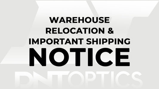 Warehouse Relocation & Important Shipping Notice