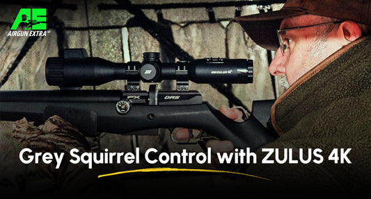 Grey Squirrel Control with the DNT ZULUS 4K Digital Day & Night Vision Scope