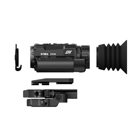 HS210M - HYDRA-Mini Multi-Function Thermal Scope - Helmet Mounted, Standalone Scope,  Clip-On, Handheld Monocular