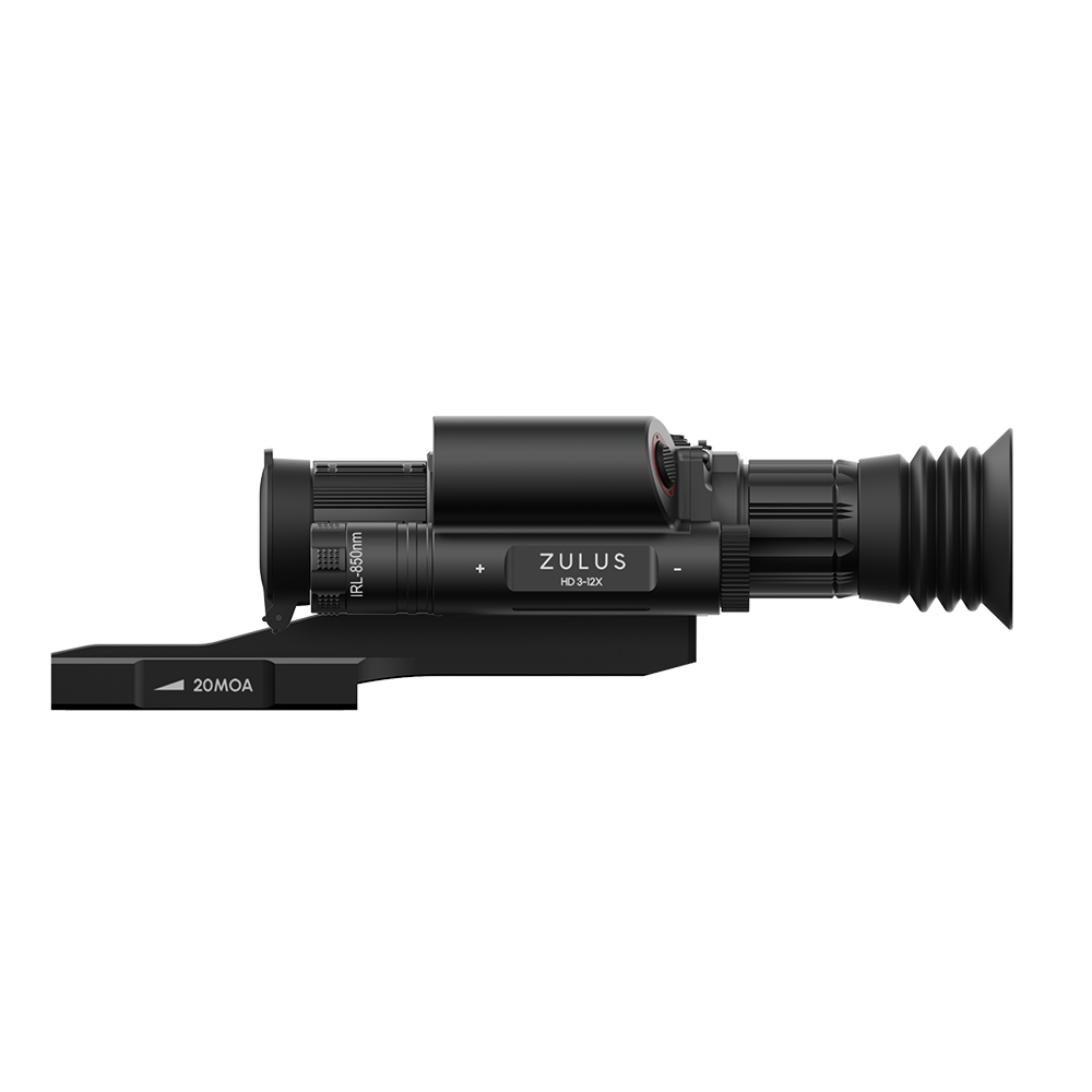 ZHD312R - ZULUS HD 3-12X Digital Night Vision Scope with Laser Rangefinder