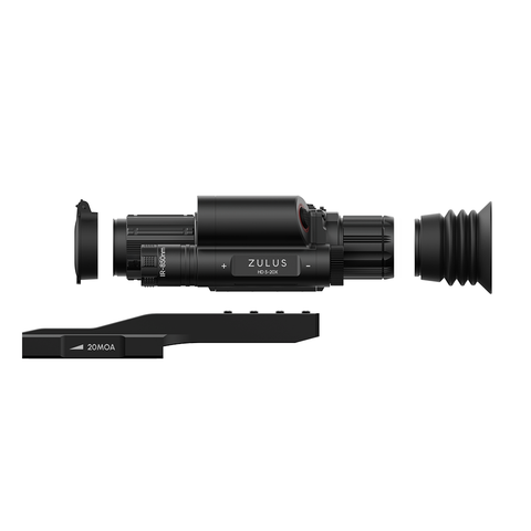 ZHD520R - ZULUS HD 5-20X Digital Night Vision Scope with Laser Rangefinder