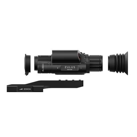 ZHD312R - ZULUS HD 3-12X Digital Night Vision Scope with Laser Rangefinder