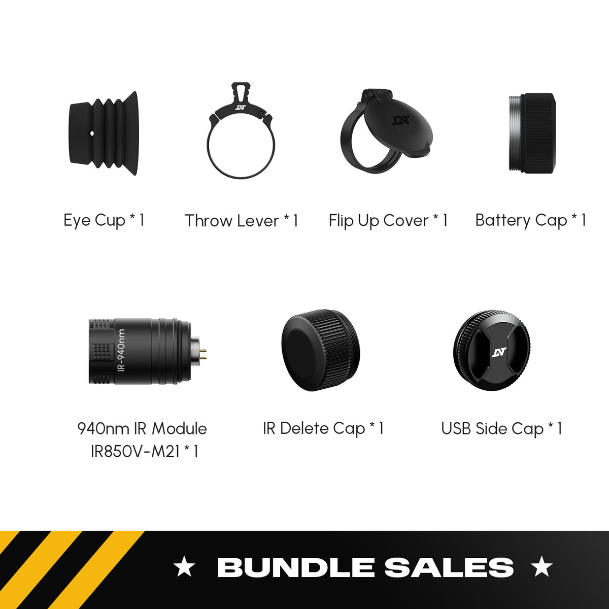 Accessories Bundle for ZHD520R & ZHD312R