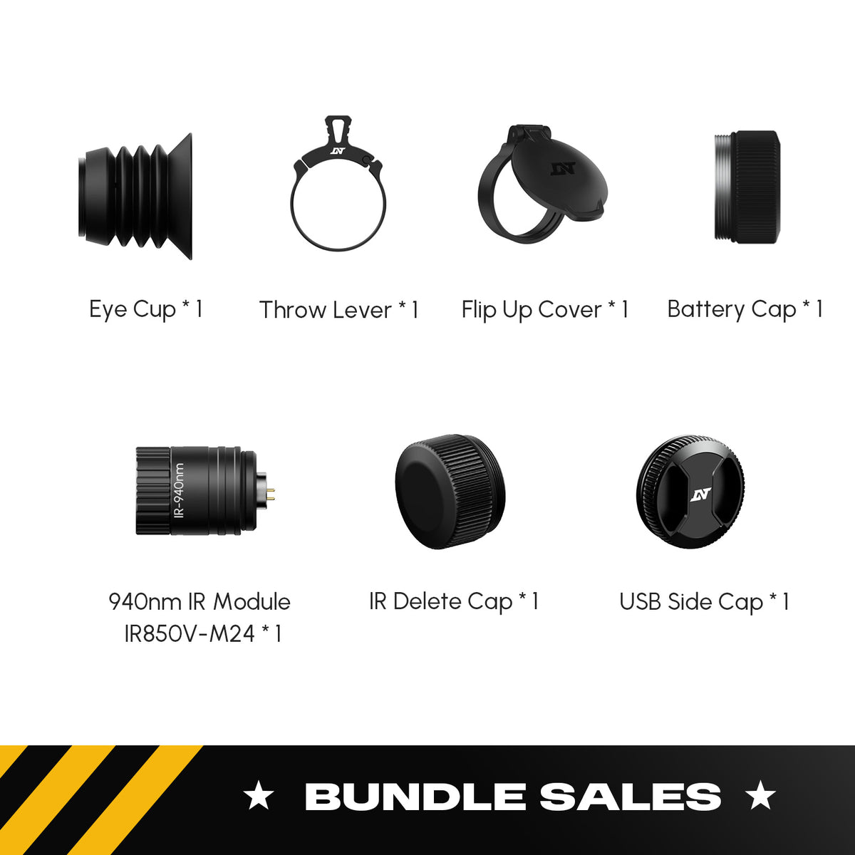 Accessories Bundle for ZULUS HD V2