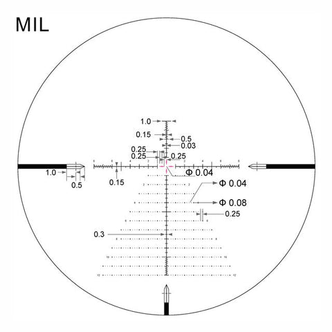 Arken SH-4 4-16X50 GEN2 FFP Illuminated Reticle with Zero Stop - 34mm Tube